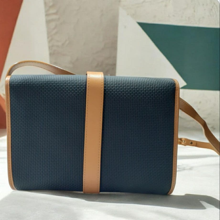 YSL イヴサンローラン ショルダーバッグ バイカラー SAINTLAURENT