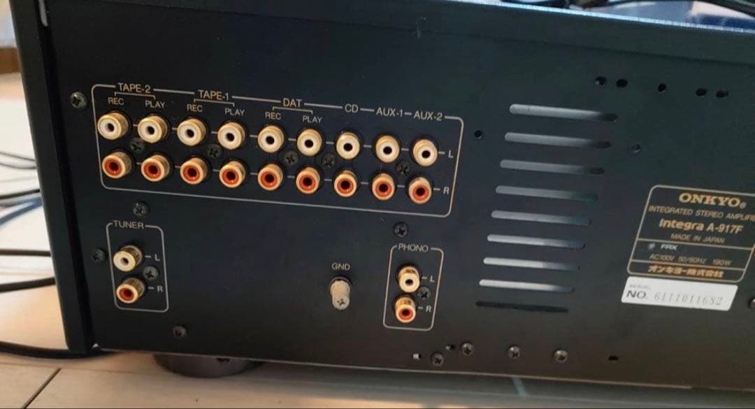 【最終値下げ】ONKYO Integra A-917F 黒