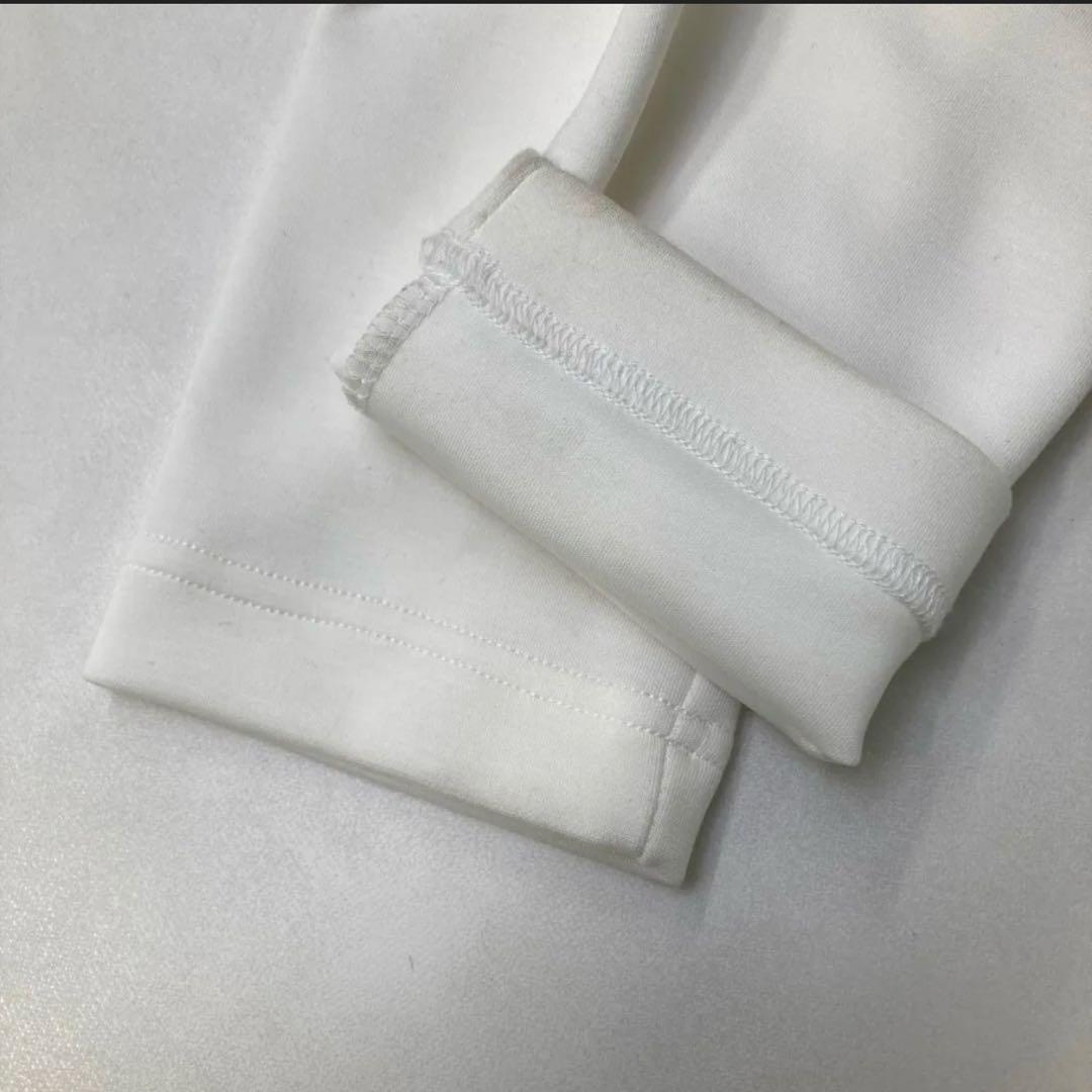 サイズ2 MUTA MARINE ムータマリンダウン長袖ワンピース ホワイト