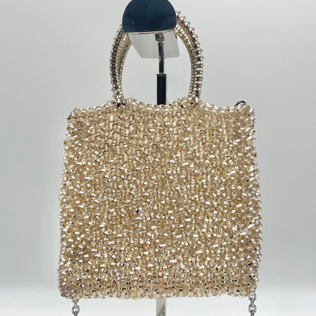 ANTEPRIMA アンテプリマ　ミニアトゥーラ　シルバーゴールド　ワイヤー