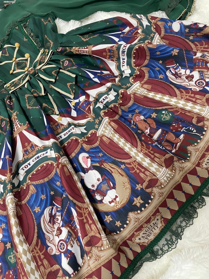 アンジェリックプリティ　トイサーカスワンピース&ミニハットセット