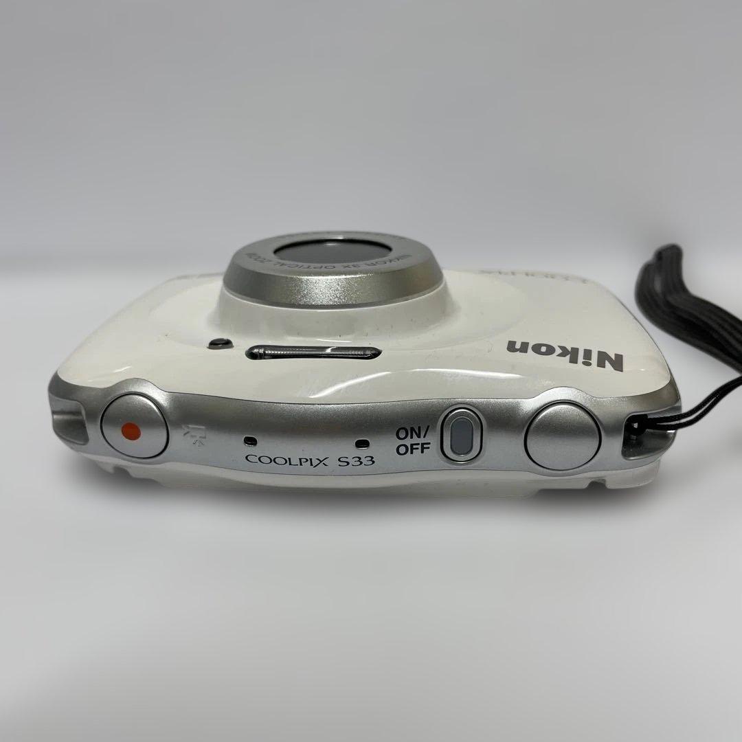 ニコン Nikon COOLPIX S33 ホワイト