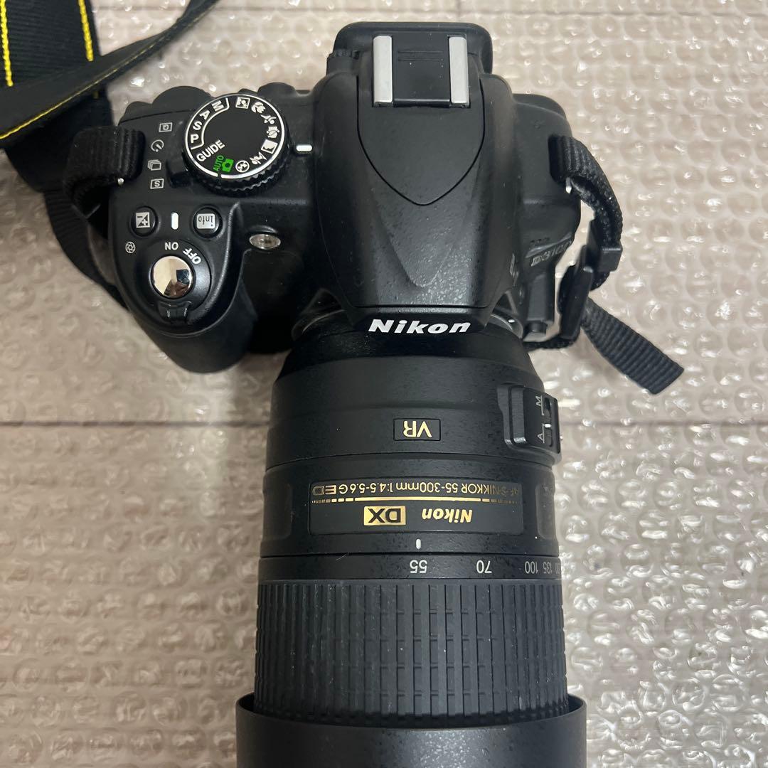 【動作未確認】一眼レフ　Nikon D3100 レンズセット