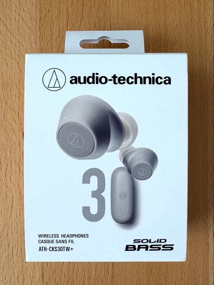 オーディオテクニカ ATH-CKS30TW+ ライトベージュ