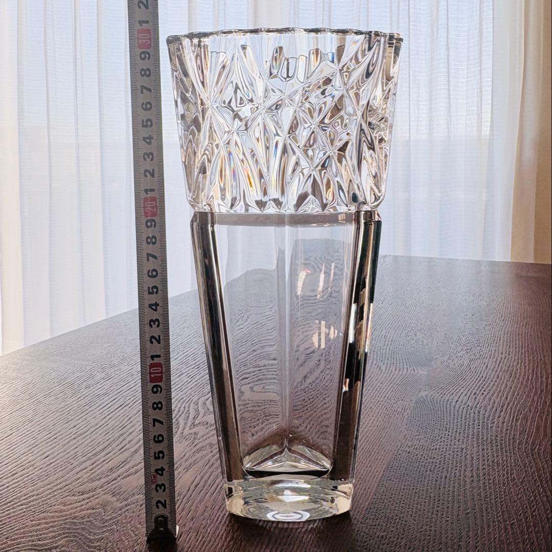 美品 ★ MIKASA クリスタル 花瓶