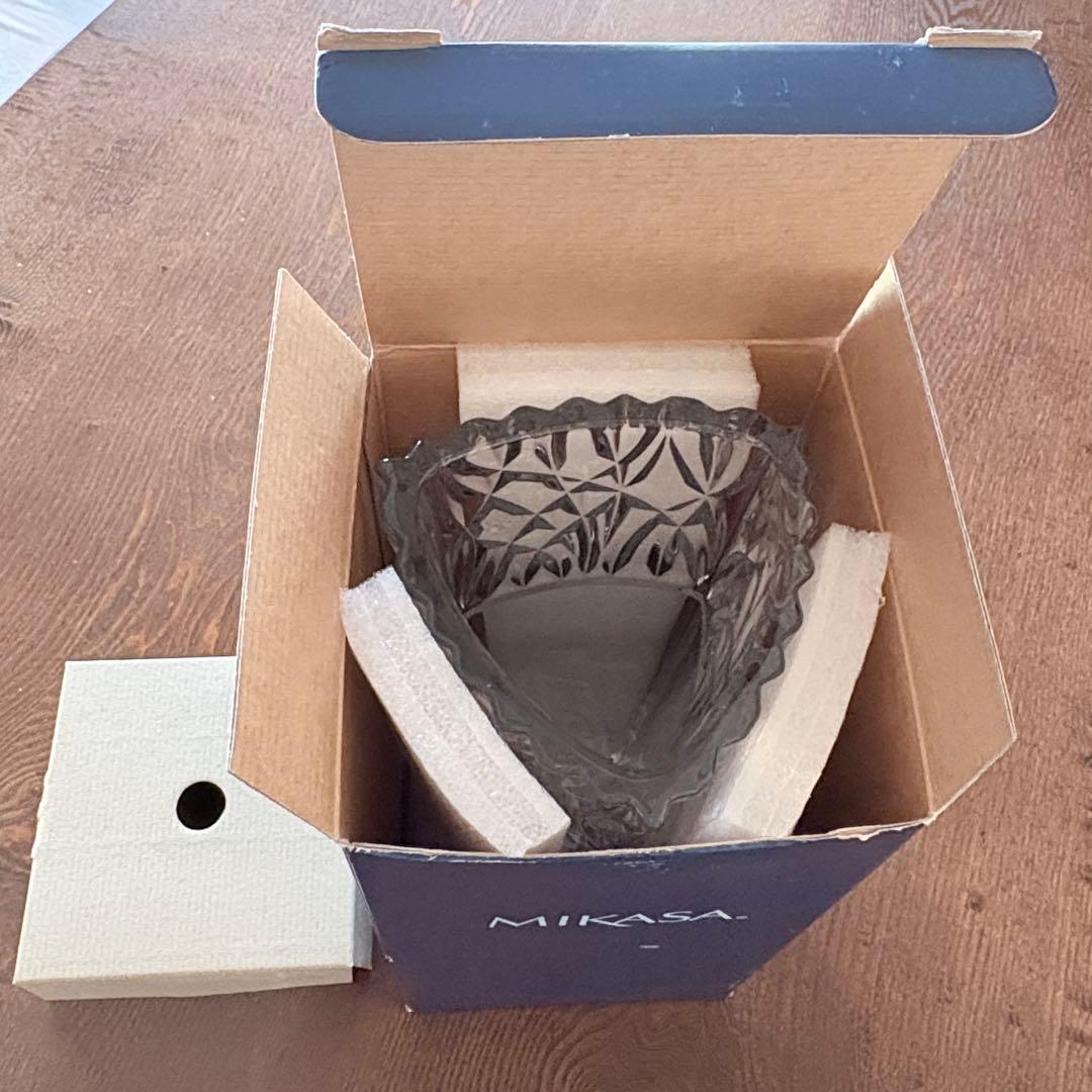 美品 ★ MIKASA クリスタル 花瓶