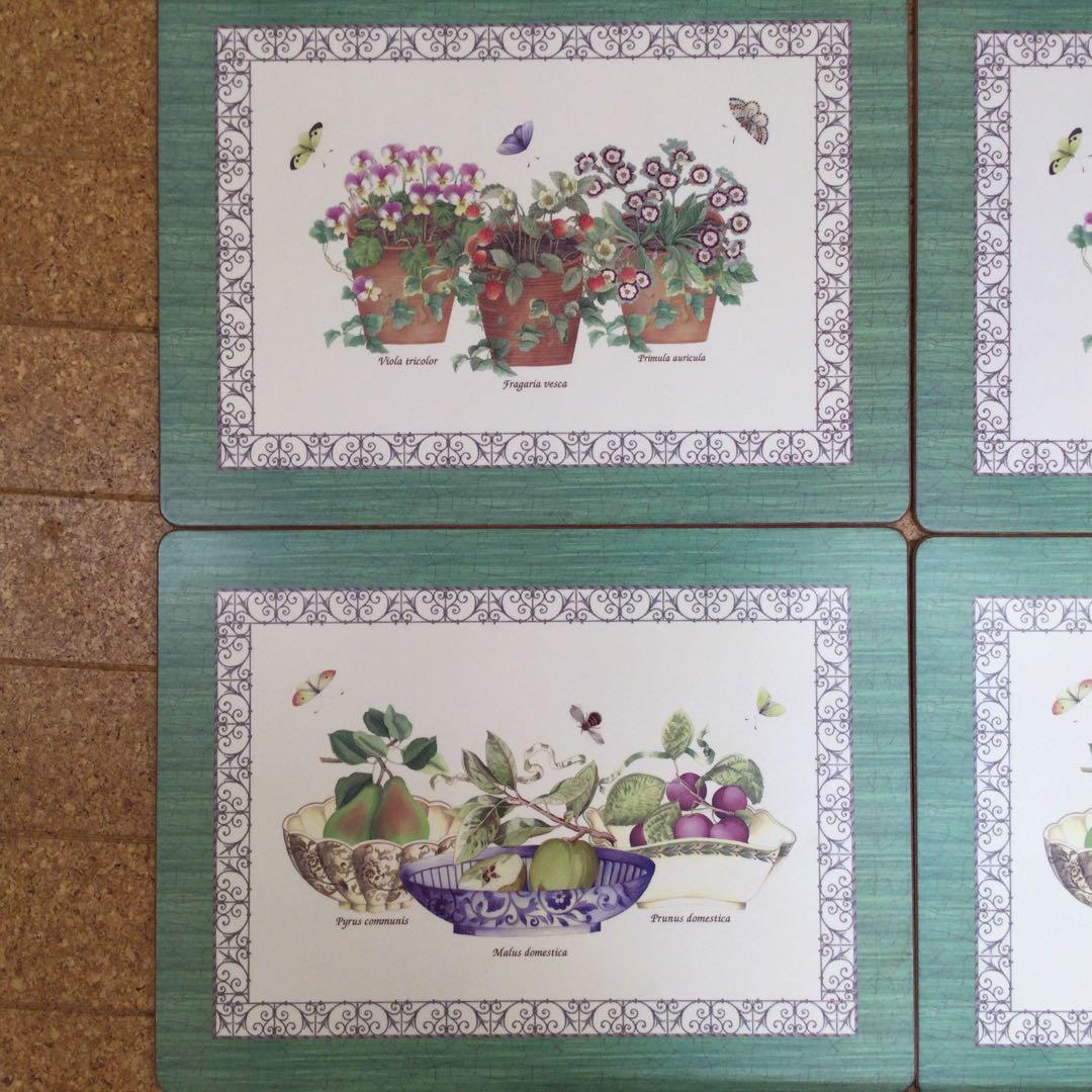 ウェッジウッドイギリス本社工場店舗で購入☆ランチマット　コルク4枚