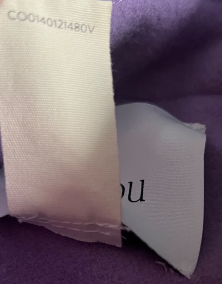 【美品】正規品PATOU ダブルフェイスウール クロップコート