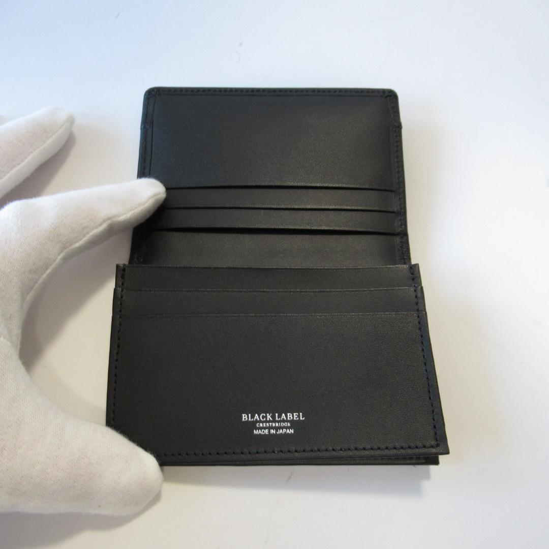 ブラックレーベルクレストブリッジ新品ブラック カードケース / 名刺入れ 2/2