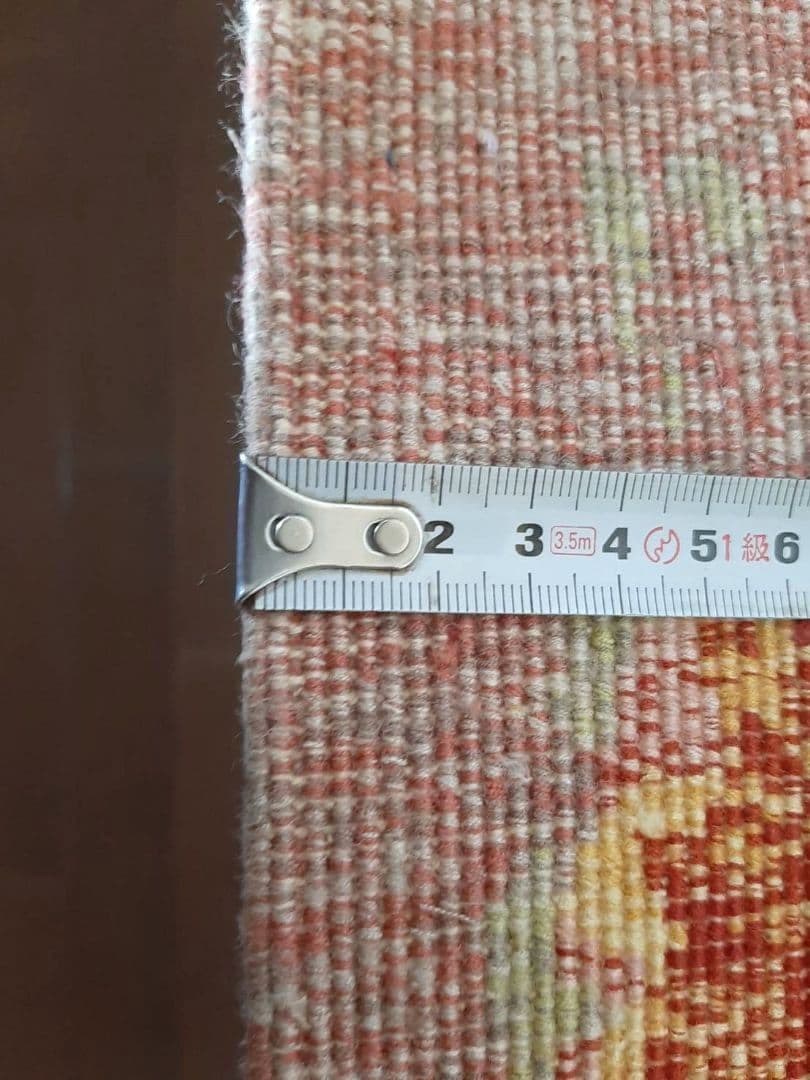 中国手織り段通 シルク120段 タペストリー　絨毯 インテリア