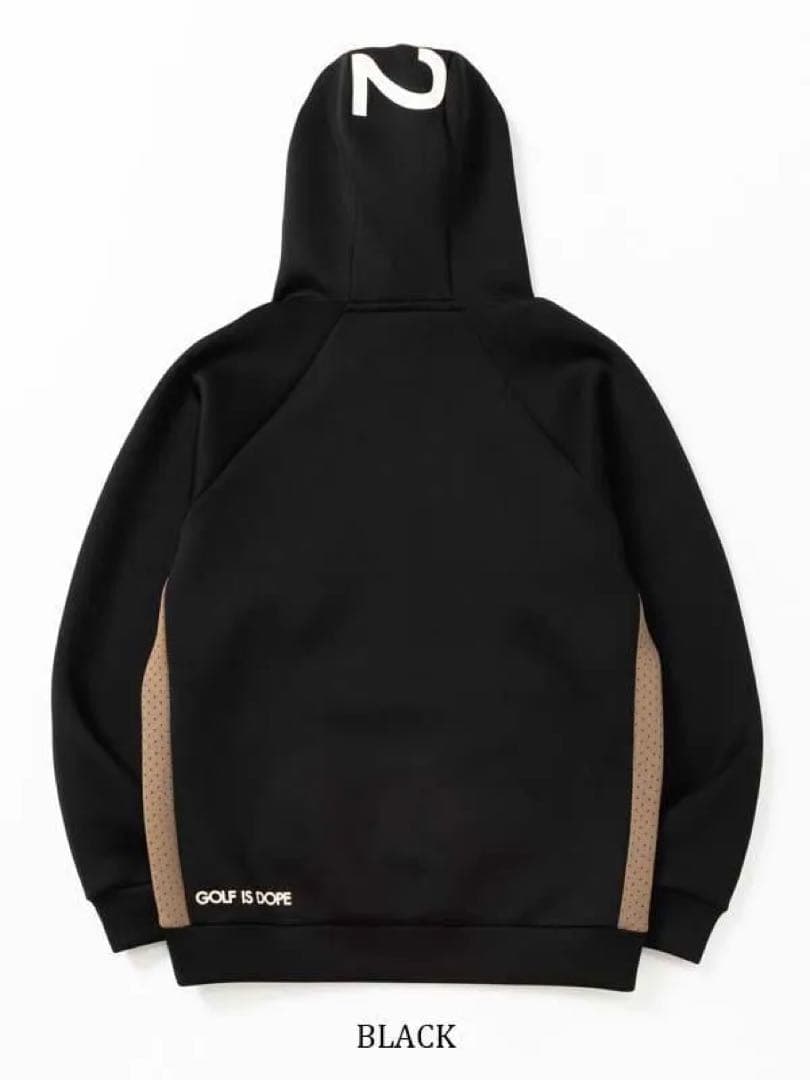 CARDBOARD EMBLEM PT HOODIE ゴルフウェア　グレー　L