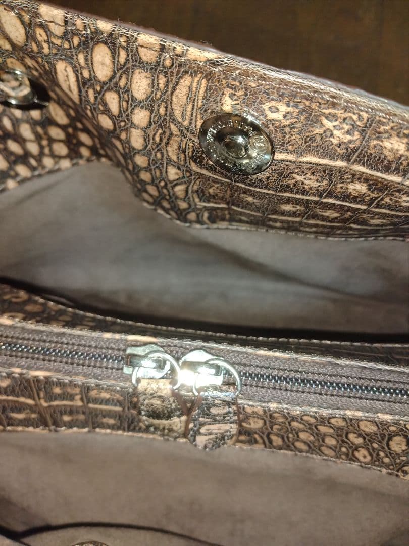 クロコダイル　ハンドバック　precious プレシャス