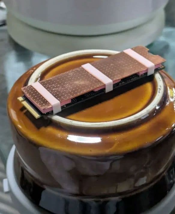 Y*y様 M.2 SSD NVMe 2TB 銅ヒートシンク付