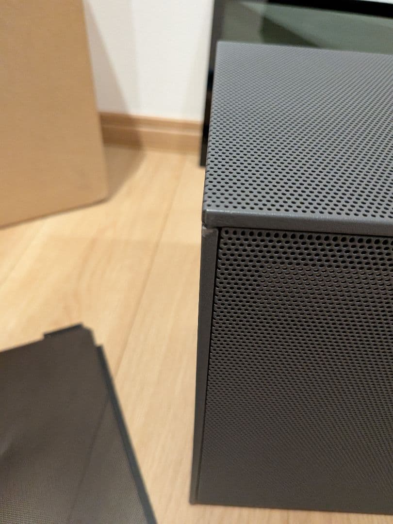 meshroomD v1 ガラスパネルセット　チャコールグレー