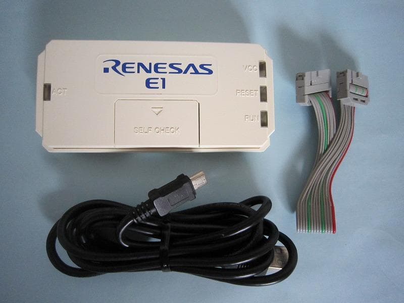 ルネサス　Renesas 　E1エミュレータ　マイコン　デバックツール　在庫5個
