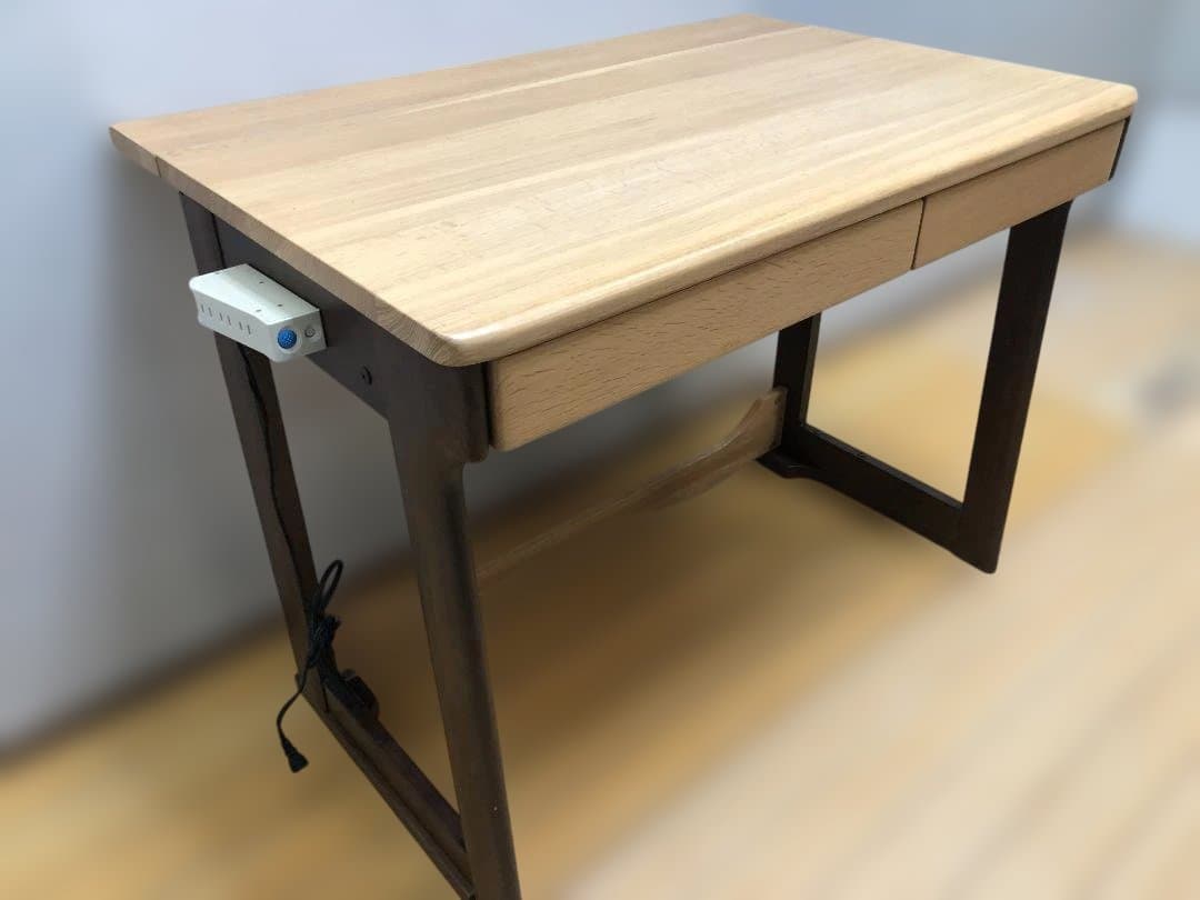 送料無料 イトーキ 奥行可変デスク 天然木 学習机 事務机 251026-8