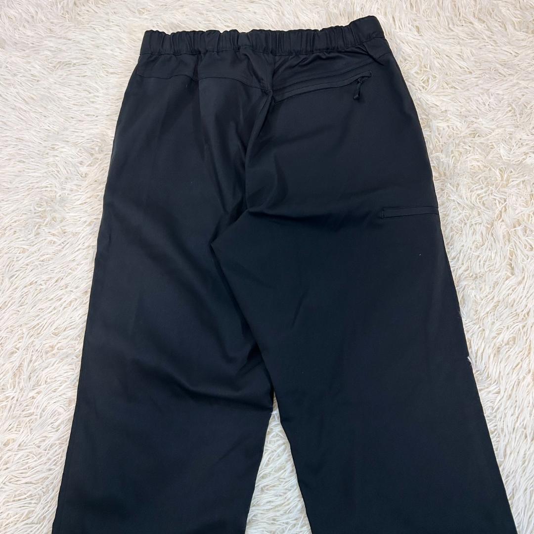 人気　デサント　ナイロンパンツ　カーゴパンツ　ゴルフ　ベルト　ウエストゴム　L