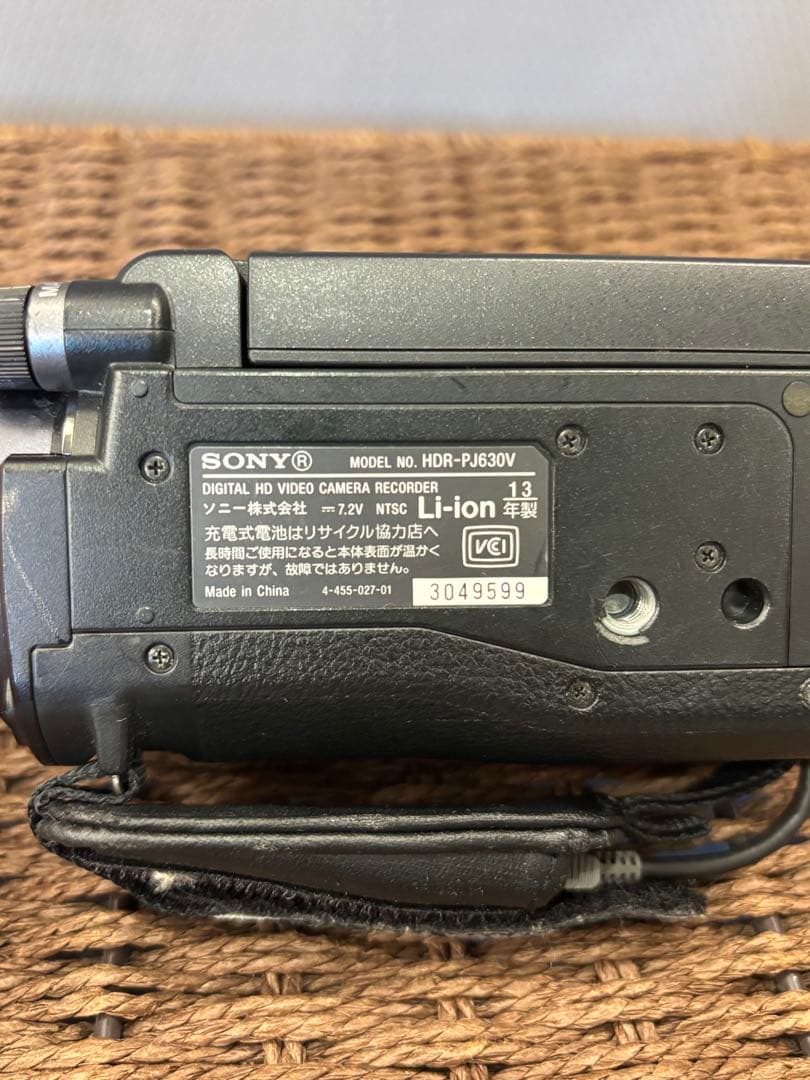 【動作確認済】SONY HDR-PJ630プロジェクター搭載 内蔵メモリ64GB
