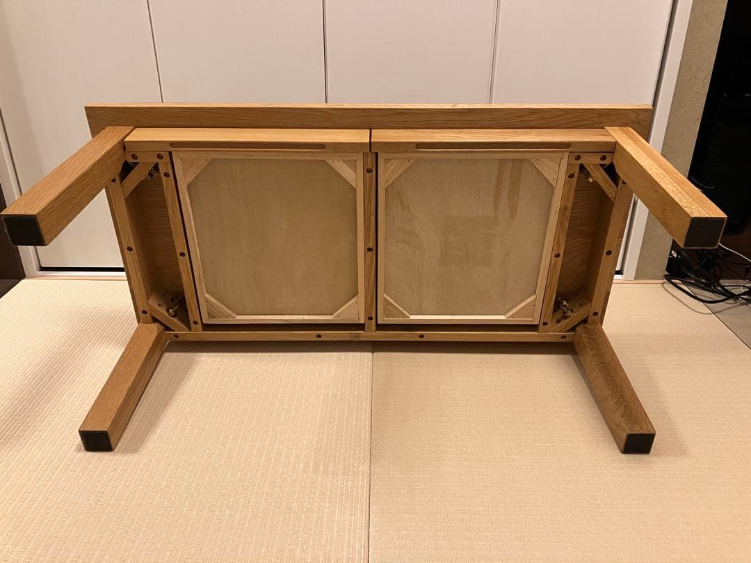 無印良品　ローテーブル（タモ材）　廃盤