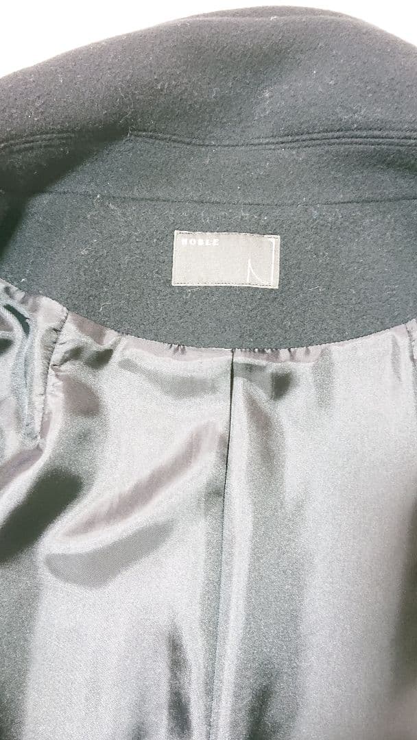 NOBLE ノーブル スタンドカラー オーバーコート