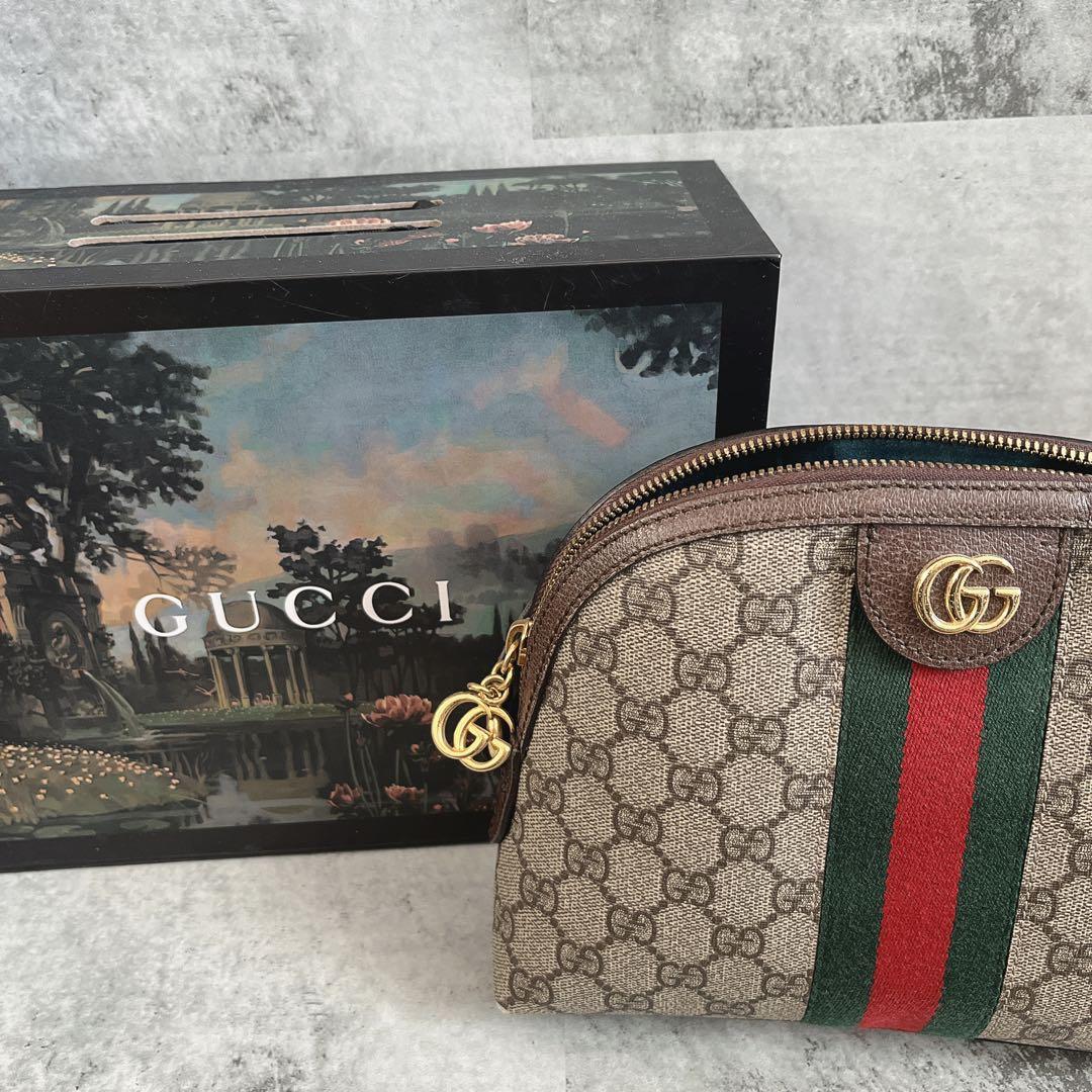 GUCCI〔オフィディア〕GGスプリーム スモール ショルダーバッグ