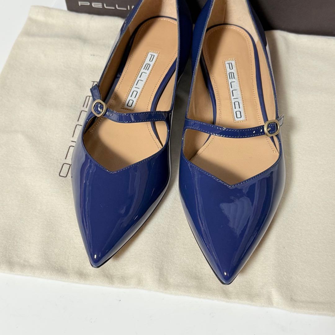 ⭐️新品未使用⭐️　PELLICO　ANDREA 10 フラットシューズ　ブルー