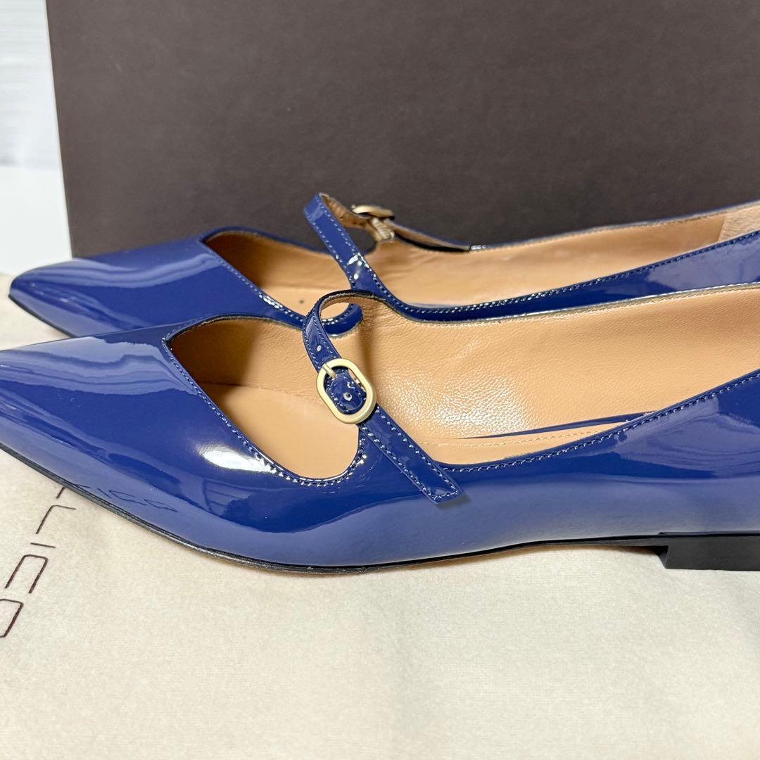 ⭐️新品未使用⭐️　PELLICO　ANDREA 10 フラットシューズ　ブルー