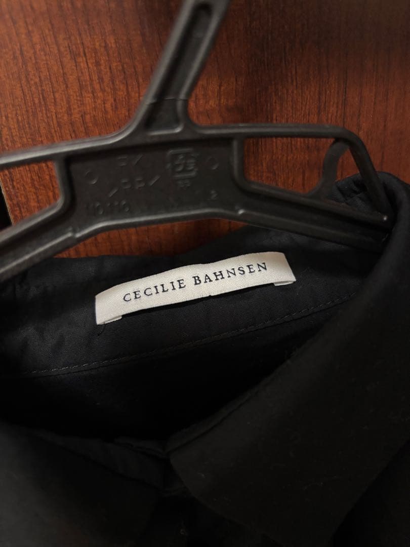 Cecilie Bahnsen ブラック長袖シャツ 36