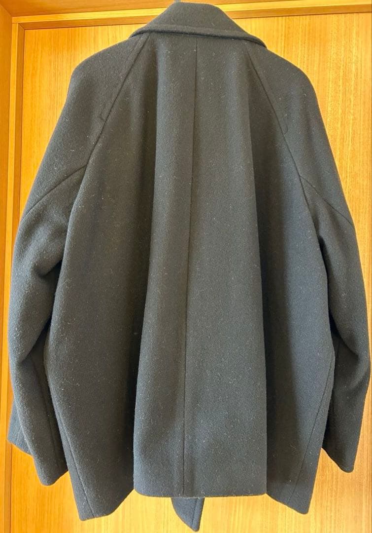 JOURNAL STANDARD relume尾州ウールショートPコート 黒38