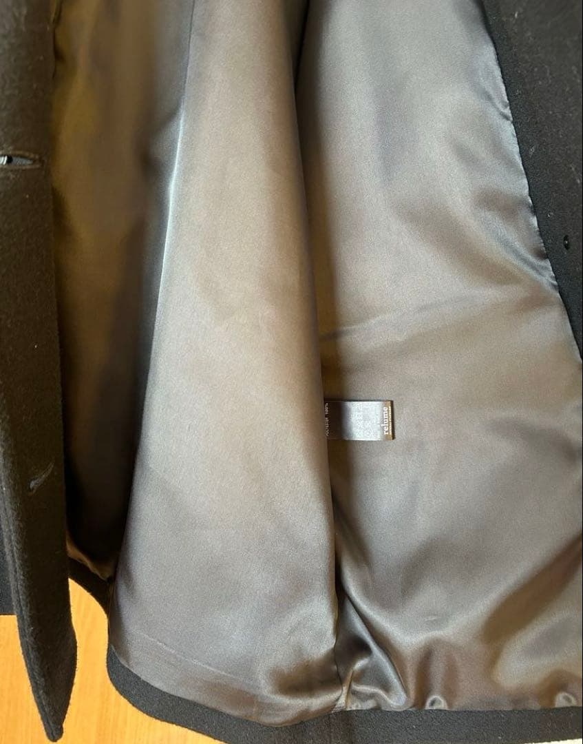 JOURNAL STANDARD relume尾州ウールショートPコート 黒38