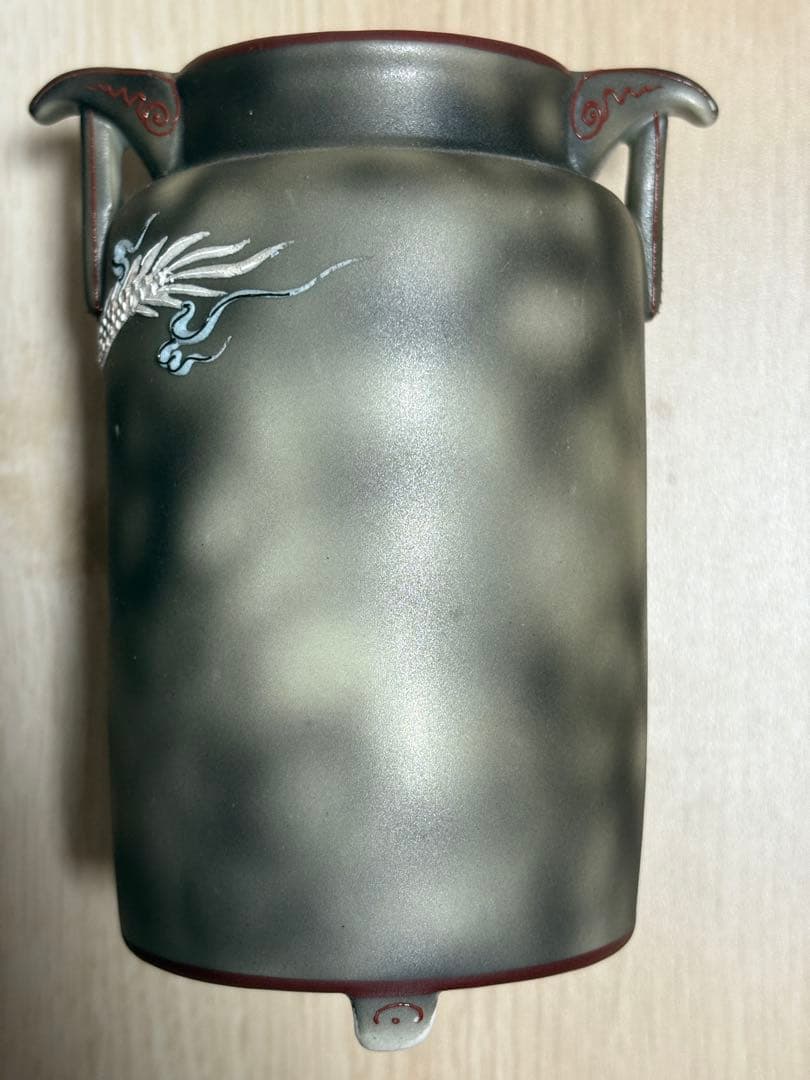 R*a様 オールドノリタケ Noritake 龍 花瓶 日本製