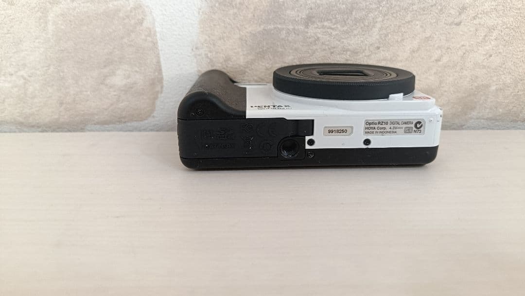 【昭和レトロ感♪】PENTAX optio RZ10 ホワイト