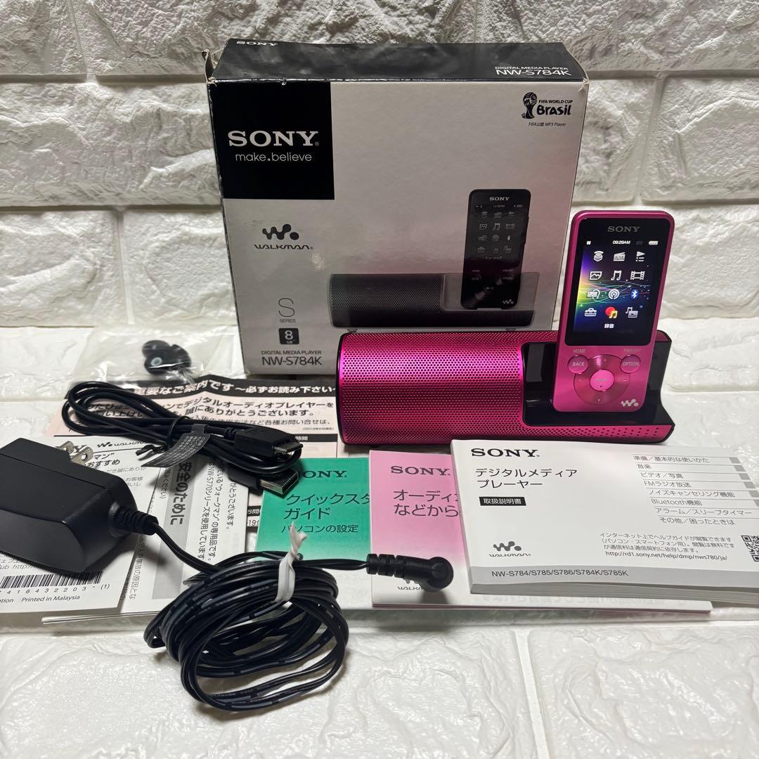 SONY ウォークマン NW-S784K ピンク 8GB 付属品有 動作確認済