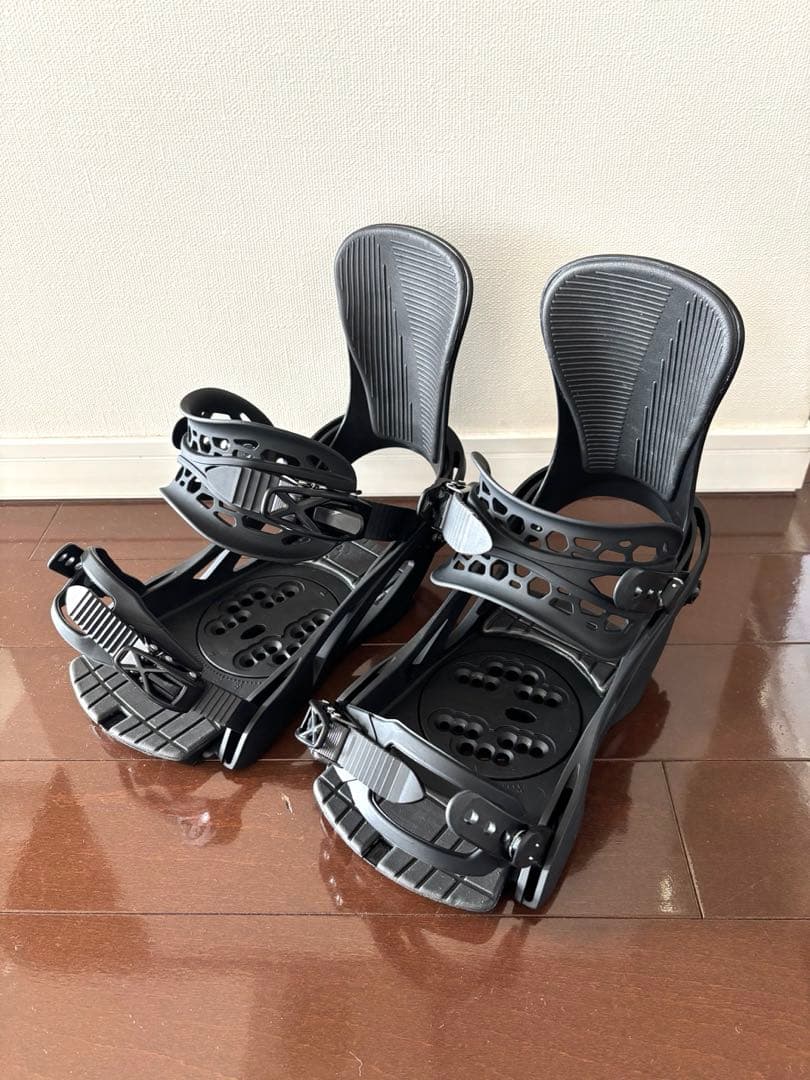 kissmark スノーボード ビンディング ユニセックスMサイズ ブラック