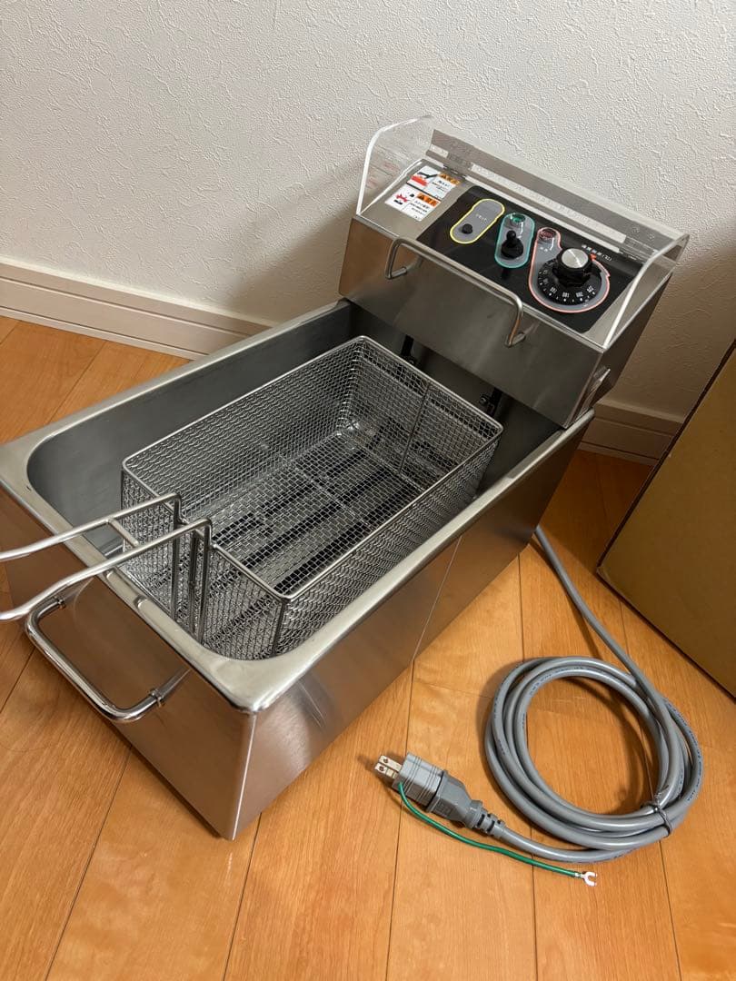 マルゼン　MEF-M8(F)T 電気フライヤー 8L