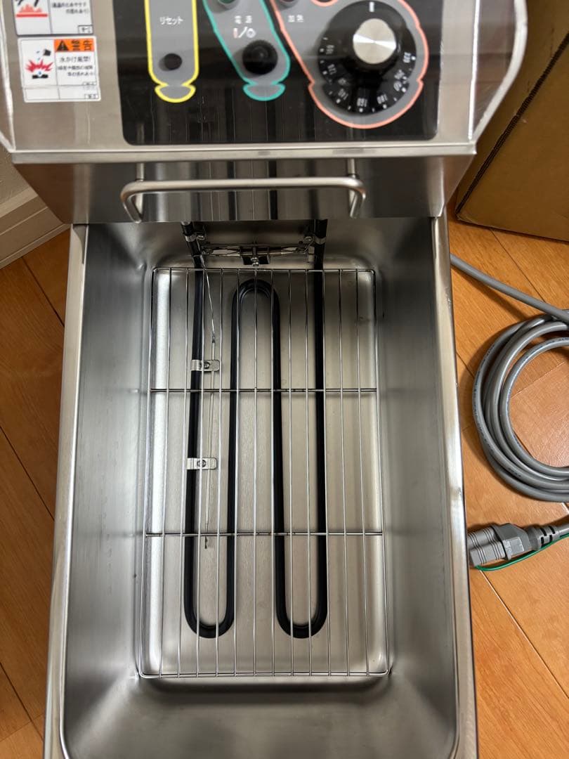 マルゼン　MEF-M8(F)T 電気フライヤー 8L