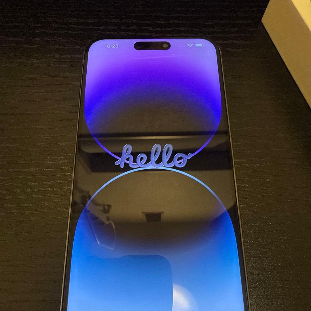 J*B様 iPhone14promax ディープパープル　256GB