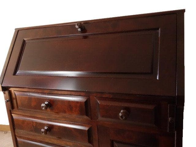 北海道民芸家具　ＨＭ８００ビューロー　ライティング　 再塗装済　ＵＳＥＤ