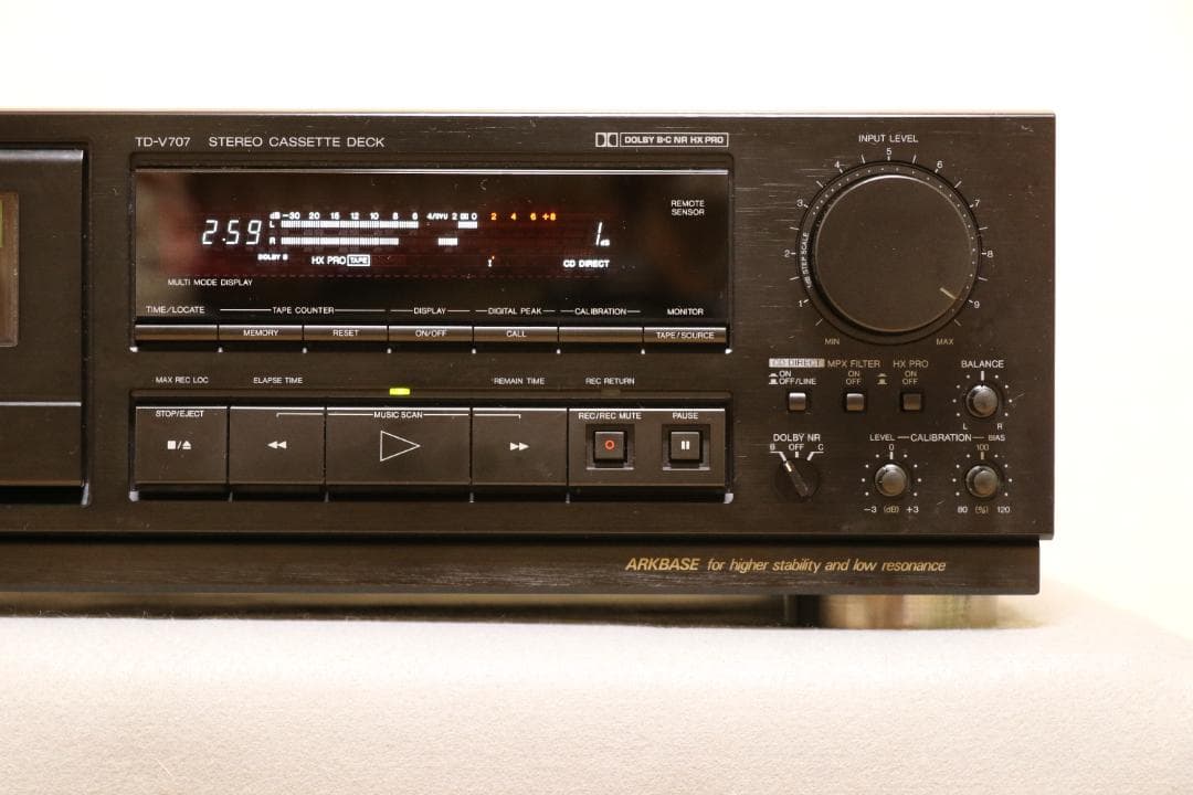 Victor TD-V707⑥カセットデッキ動作品