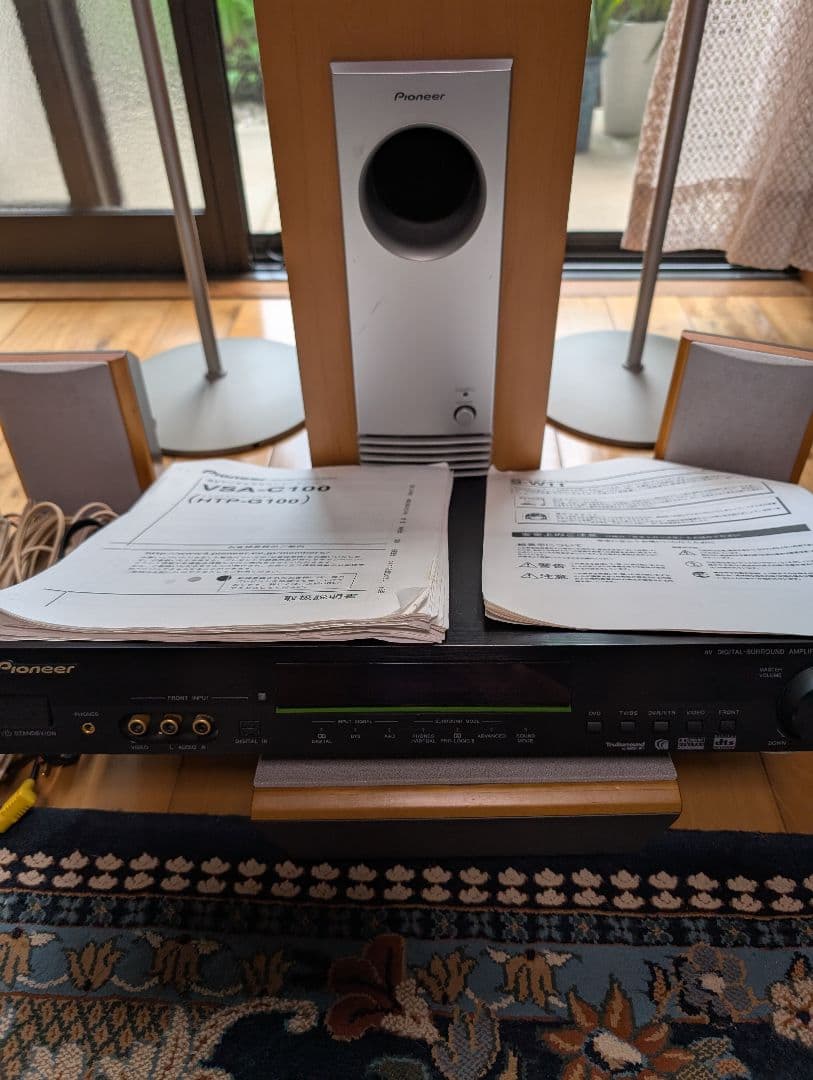 Pioneer AVアンプ、スピーカー・ウーファーセット