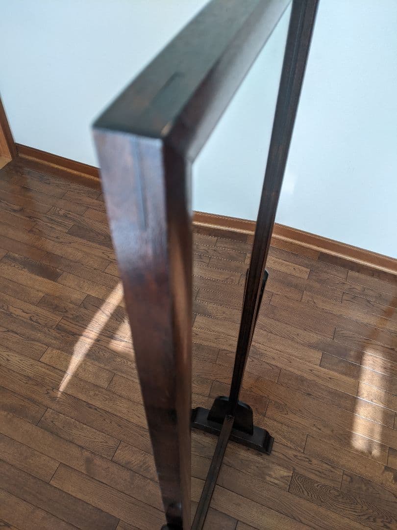 【希少】松本民芸家具 姿見 スタンドミラー 全身鏡 ミズメザクラ無垢材