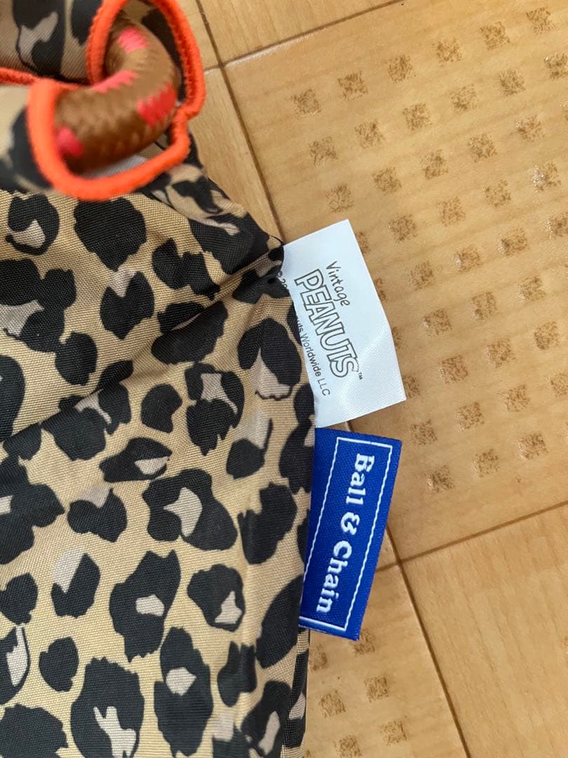 ボールアンドチェーン　Ball&Chain ピーナッツ　スヌーピー　レオパード