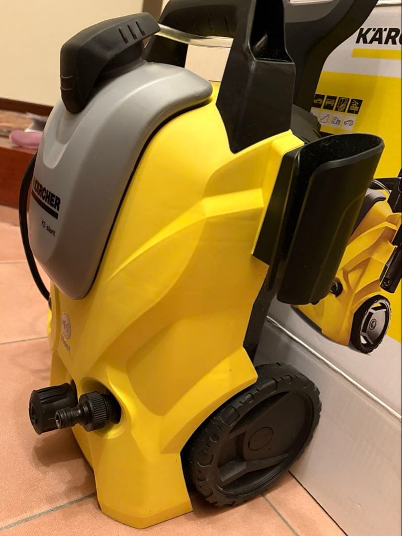【美品】ケルヒャー 高圧洗浄機 K3 サイレントベランダ 別売り水道ホース付き