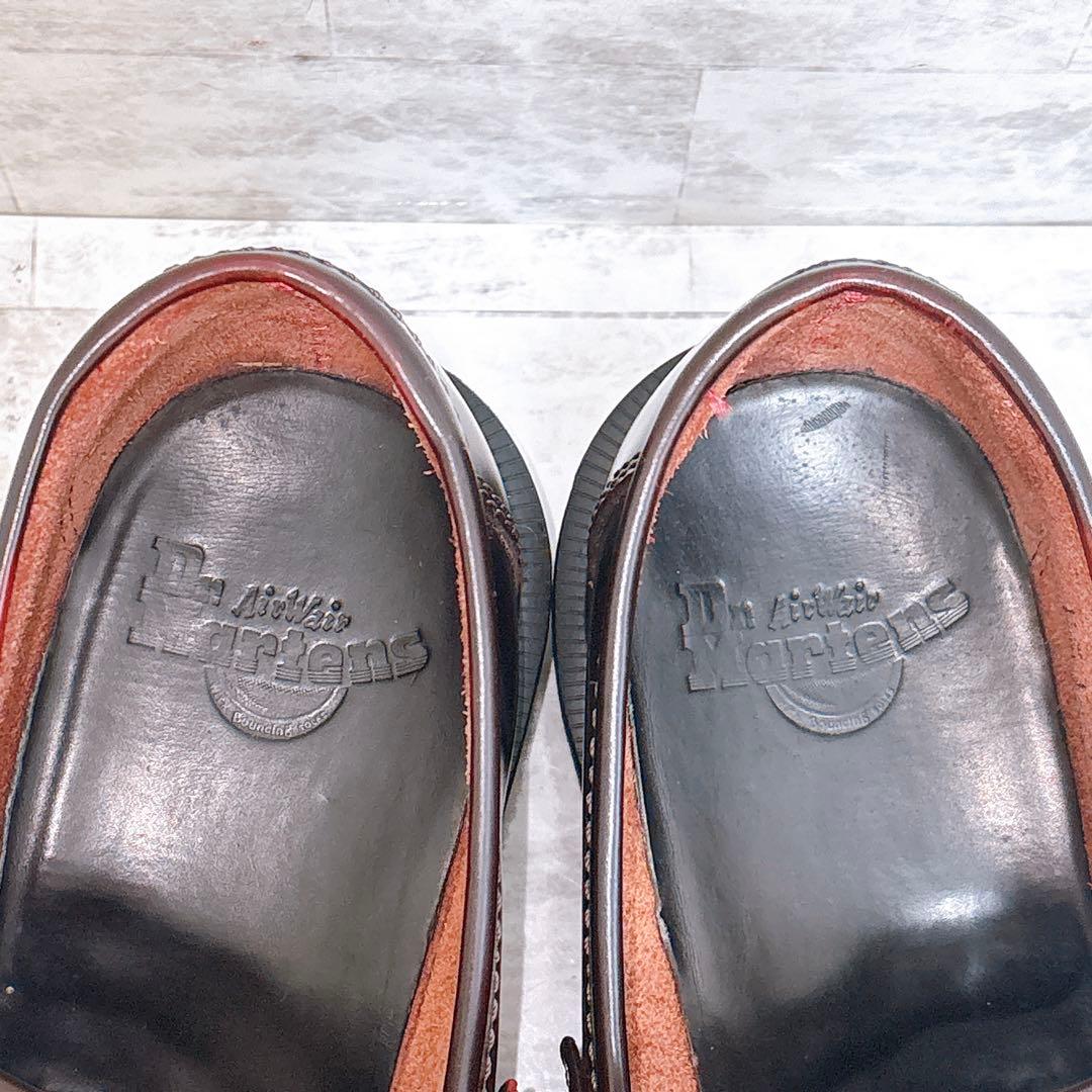 ドクターマーチン エイドリアン タッセルローファー UK6 チェリーレッド