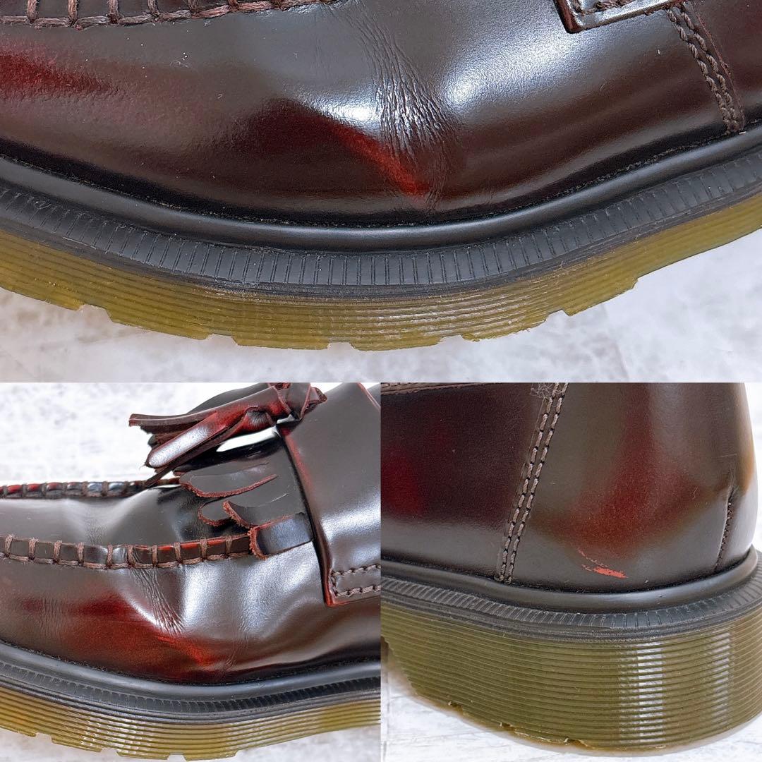 ドクターマーチン エイドリアン タッセルローファー UK6 チェリーレッド