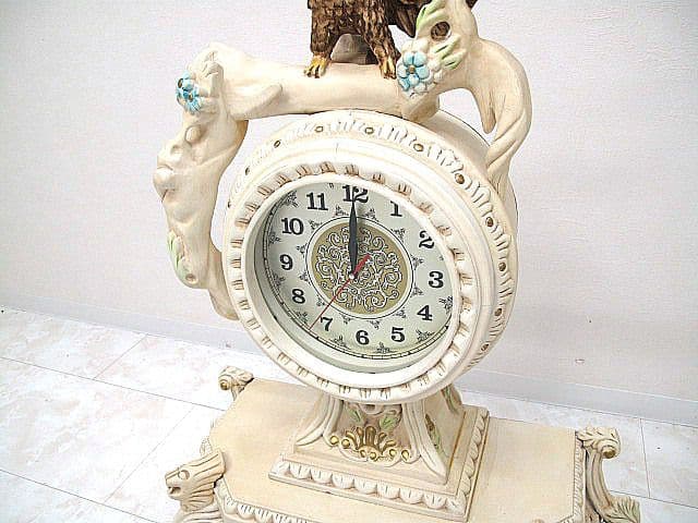 イタリア製 アンティーク調ロココ様式オブジェ 鷲モチーフ 高級装飾品 インテリア