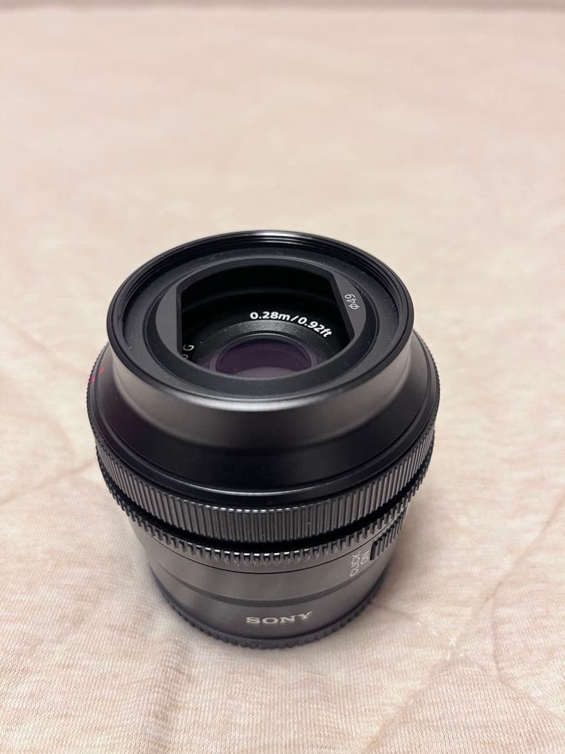 【美品】角形フードつき！SONY Eマウント Gレンズ 40mm f2.5