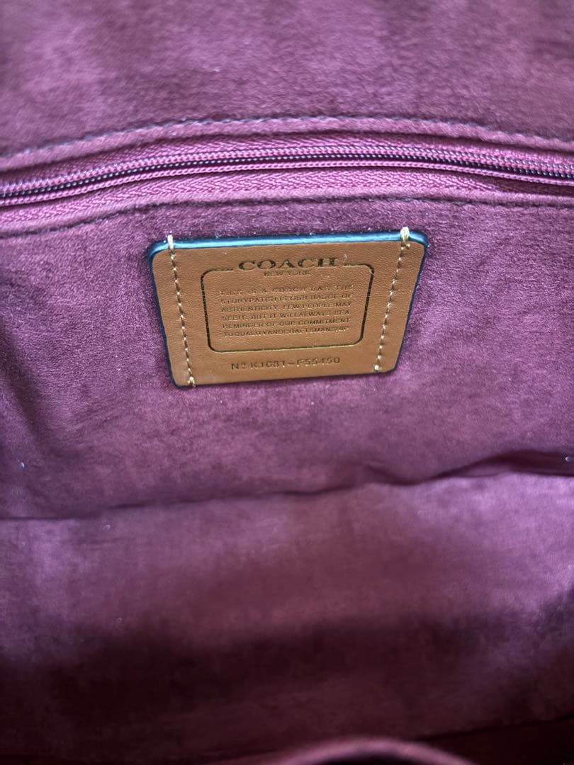 新品未使用　コーチ COACH ショルダーバッグ/ハンドバッグ　茶系