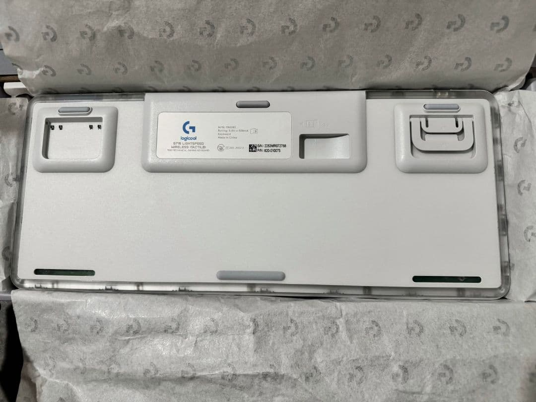 Ｇ715　ホワイト 日本語配列 無線キーボード ロジクール　オーロラシリーズ