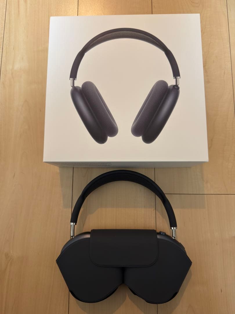 airpods max ミッドナイト　刻印入り